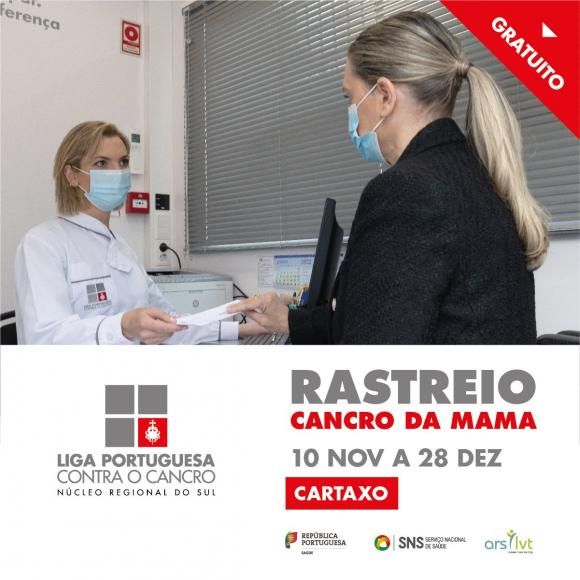 RASTREIO DO CANCRO DA MAMA NO CARTAXO